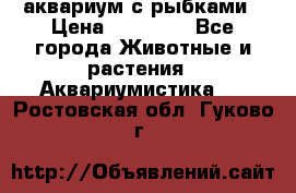 аквариум с рыбками › Цена ­ 15 000 - Все города Животные и растения » Аквариумистика   . Ростовская обл.,Гуково г.